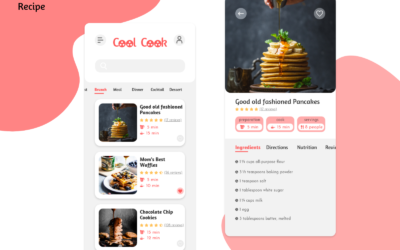 Recette – Daily UI 040