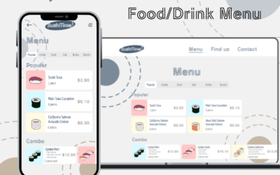 Menu – Daily UI 043