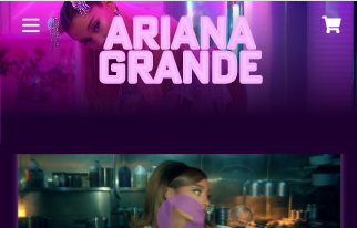 Adobe XD – Ariana Grande
