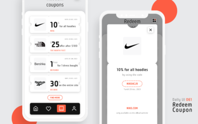 Redeem Coupon – Daily UI 061