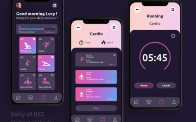 Workout of the day – Daily UI 062